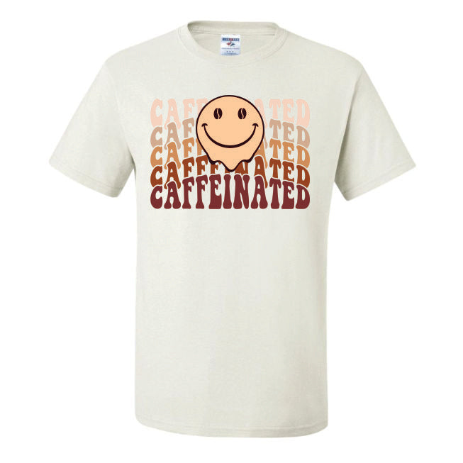 Caffeinated Melting Smiley (CCS DTF Transfer Only)