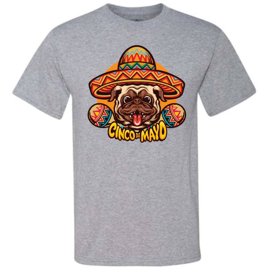 Cinco De Mayo Pug (CCS DTF Transfer Only)