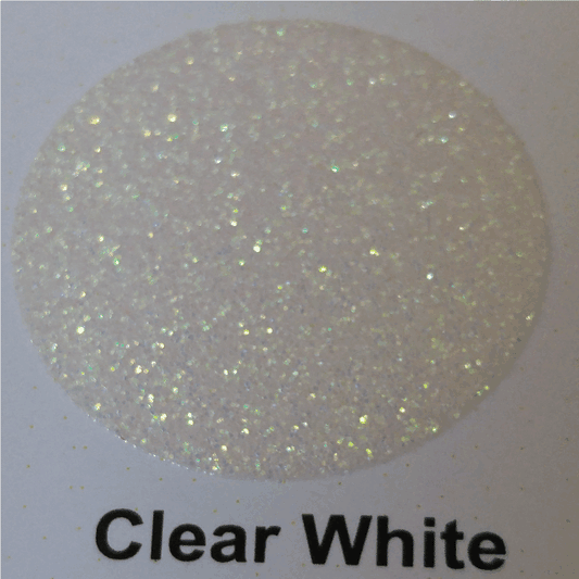 GlitterFlex II Clear White 12x19 HTV CLEARANCE