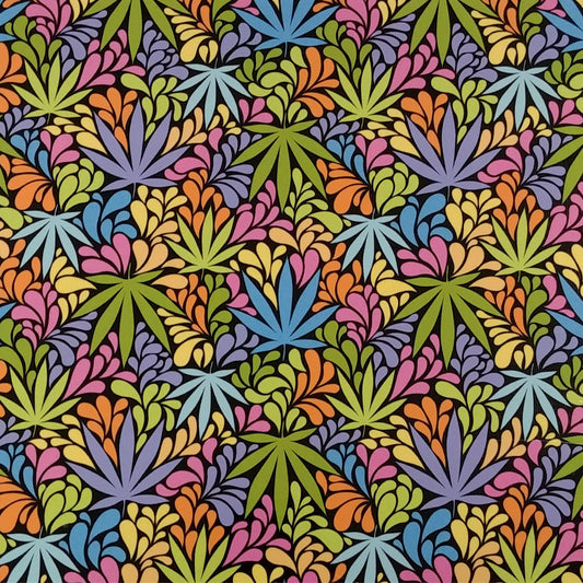 ThermoFlex HTV Fashion Patterns 12x15 Sheets-Colored Marijuana CLEARANCE