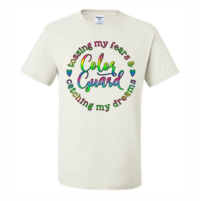 Color Guard Tossing Fears Catching Dreams Multicolor (CCS DTF Transfer Only)
