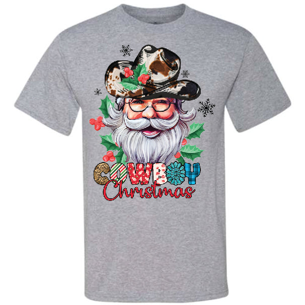Cowboy Christmas Santa (CCS DTF Transfer Only)