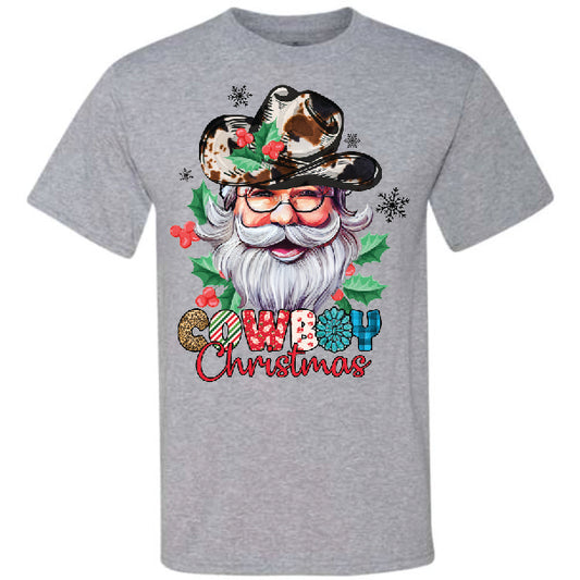 Cowboy Christmas Santa (CCS DTF Transfer Only)