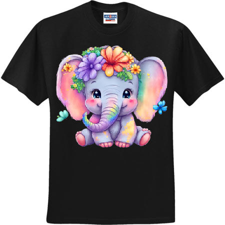 Cute Baby Elephant 3 (CCS DTF Transfer Only)