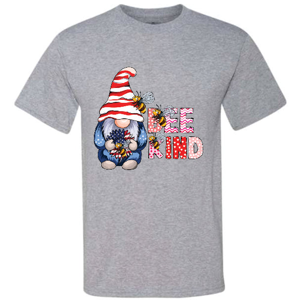 Cute Bee Kind Gnome (CCS DTF Transfer Only)