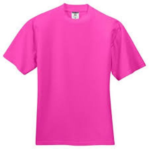 Adult Jerzees Brand 5.6oz 50/50 T-Shirt Color-Cyber Pink - CraftCutterSupply.com