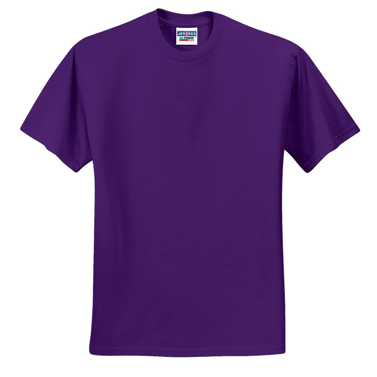 Youth Jerzees Brand 5.6oz 50/50 T-Shirt Color-Deep Purple - CraftCutterSupply.com