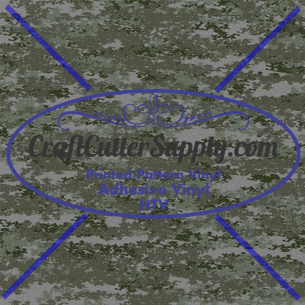 Digital Green Cracks 12x12 - CraftCutterSupply.com