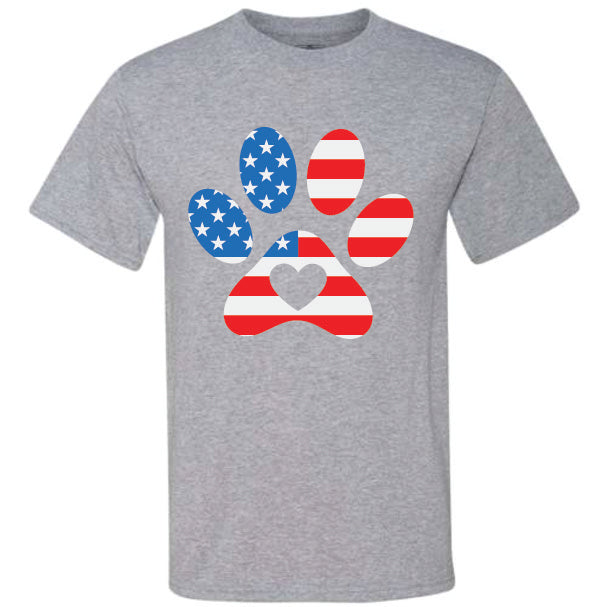 Dog Paw Flag (CCS DTF Transfer Only)