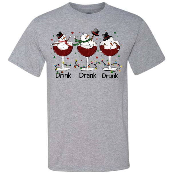 Drink Drank Drunk Wine (CCS DTF Transfer Only)