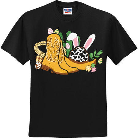 Easter Cowboy Hat and Boots (CCS DTF Transfer Only)