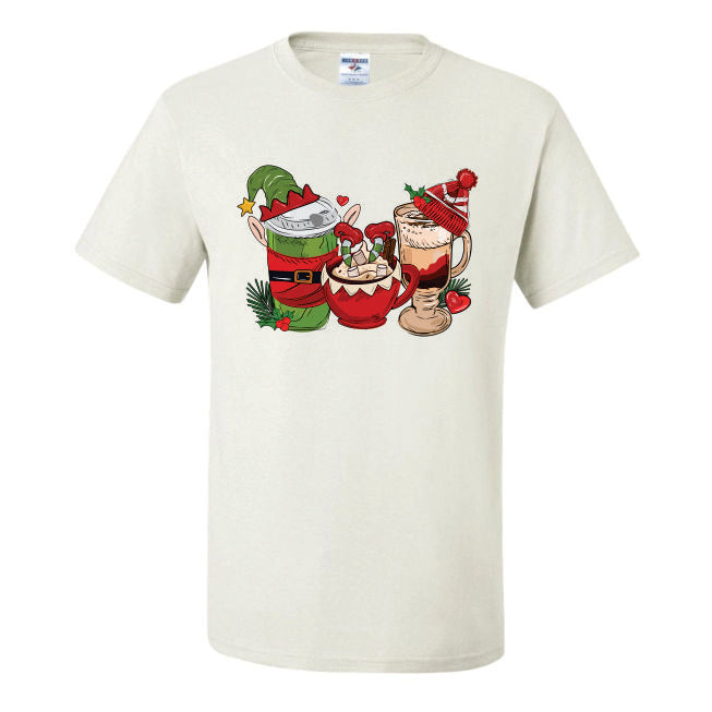 Elf Christmas Coffee Cups (CCS DTF Transfer Only)