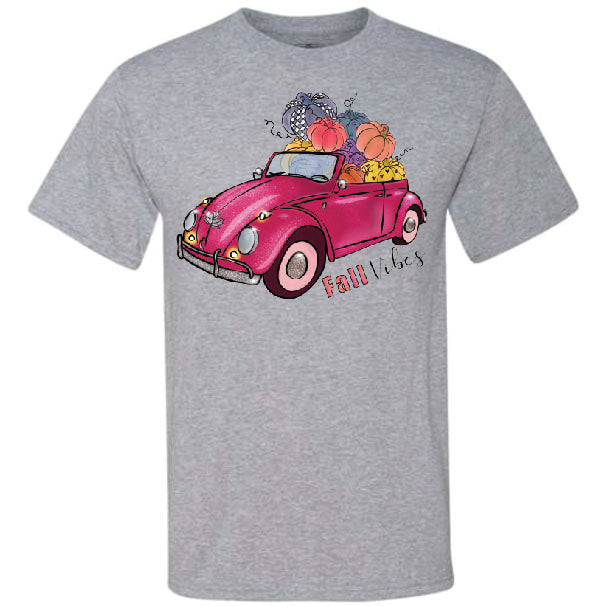 Fall Vibes Beetle Car (CCS DTF Transfer Only)