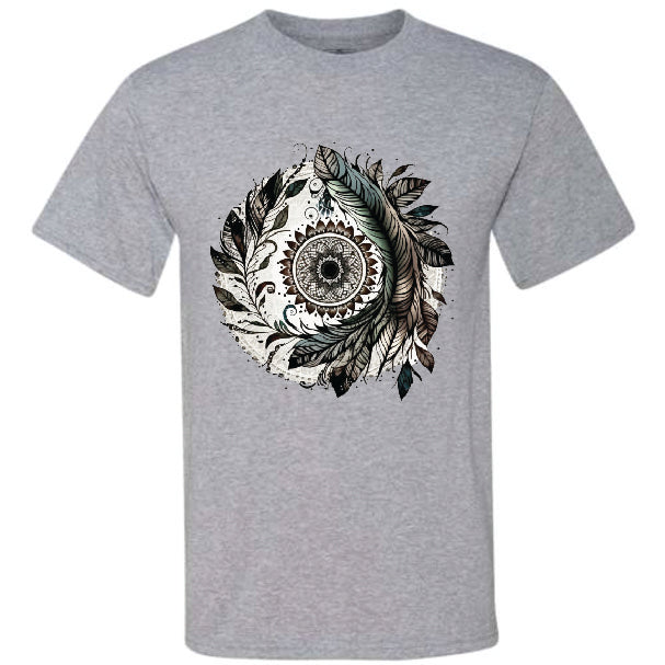 Feather Mandala 2 (CCS DTF Transfer Only)