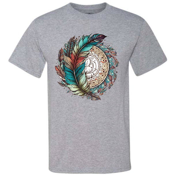 Feather Mandala 3 (CCS DTF Transfer Only)