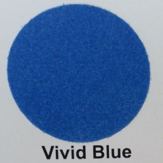 Premium DecoFlock® Vivid Blue HTV - CraftCutterSupply.com