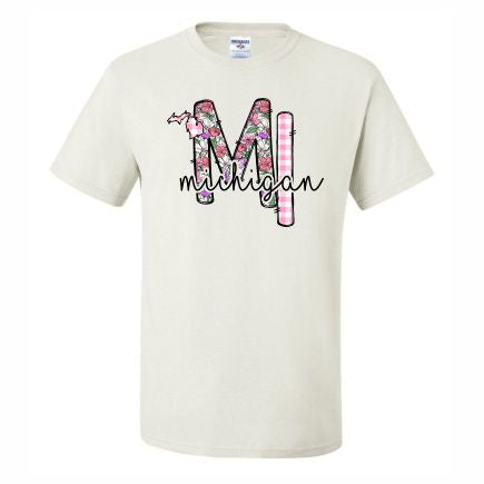 Floral Michigan (CCS DTF Transfer Only)