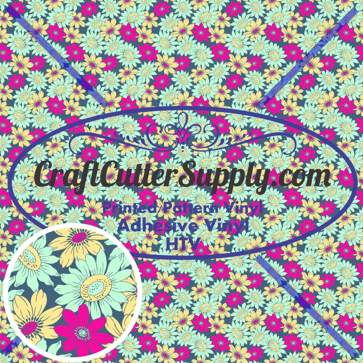 Flower 4 12x12 - CraftCutterSupply.com