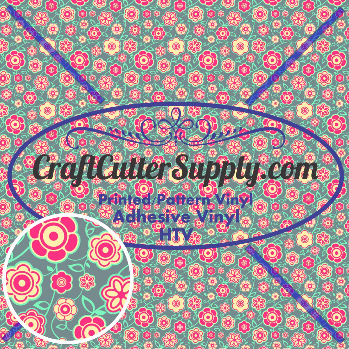 Flower 2 12x12 - CraftCutterSupply.com