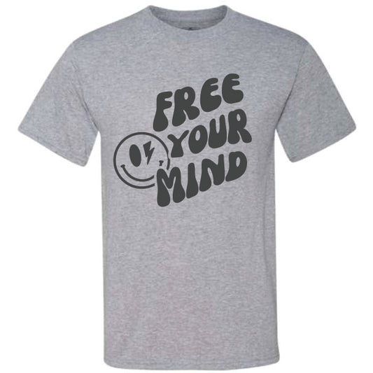 Free Your Mind Smiley (CCS DTF Transfer Only)