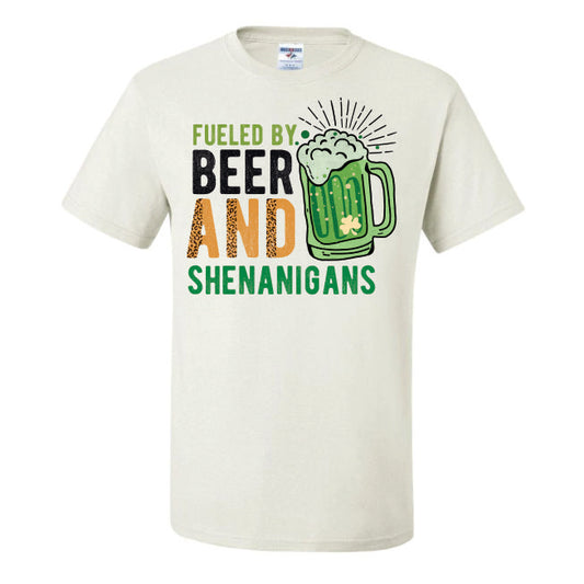 Fueled By Beer and Shenanigans (CCS DTF Transfer Only)