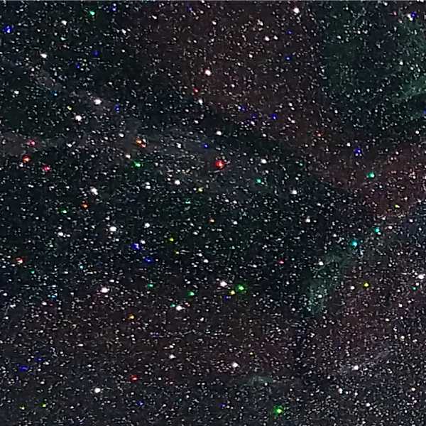 Siser Glitter HTV Galaxy Black Choose Your Length