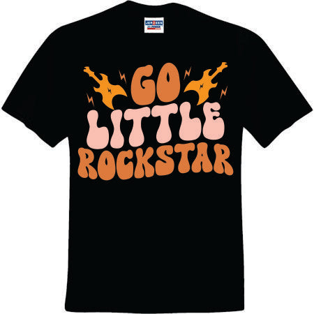 Go Little Rockstar Retro (CCS DTF Transfer Only)