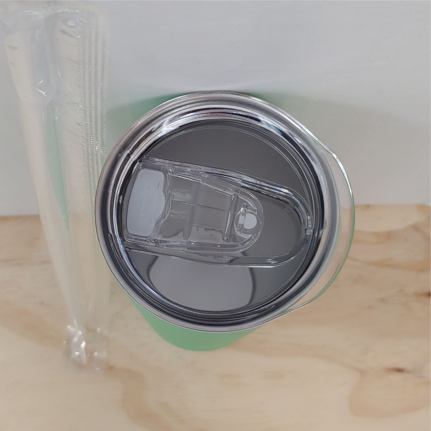Glow In The Dark 20oz Skinny Straight Sublimation Tumbler - Green Cup Glows Green ON SALE TODAY
