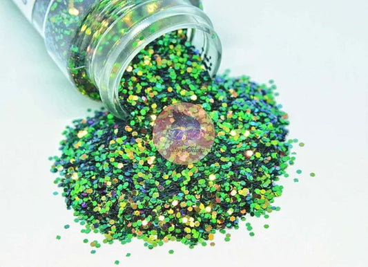 Glitter Chimp  Green Monster Chunky Color Shifting Glitter CLEARANCE