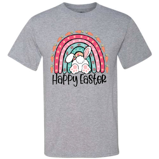 Happy Easter Carrot Rainbow (CCS DTF Transfer Only)