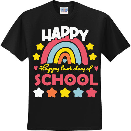 Happy Last Day Of School Stars (CCS DTF Transfer Only)