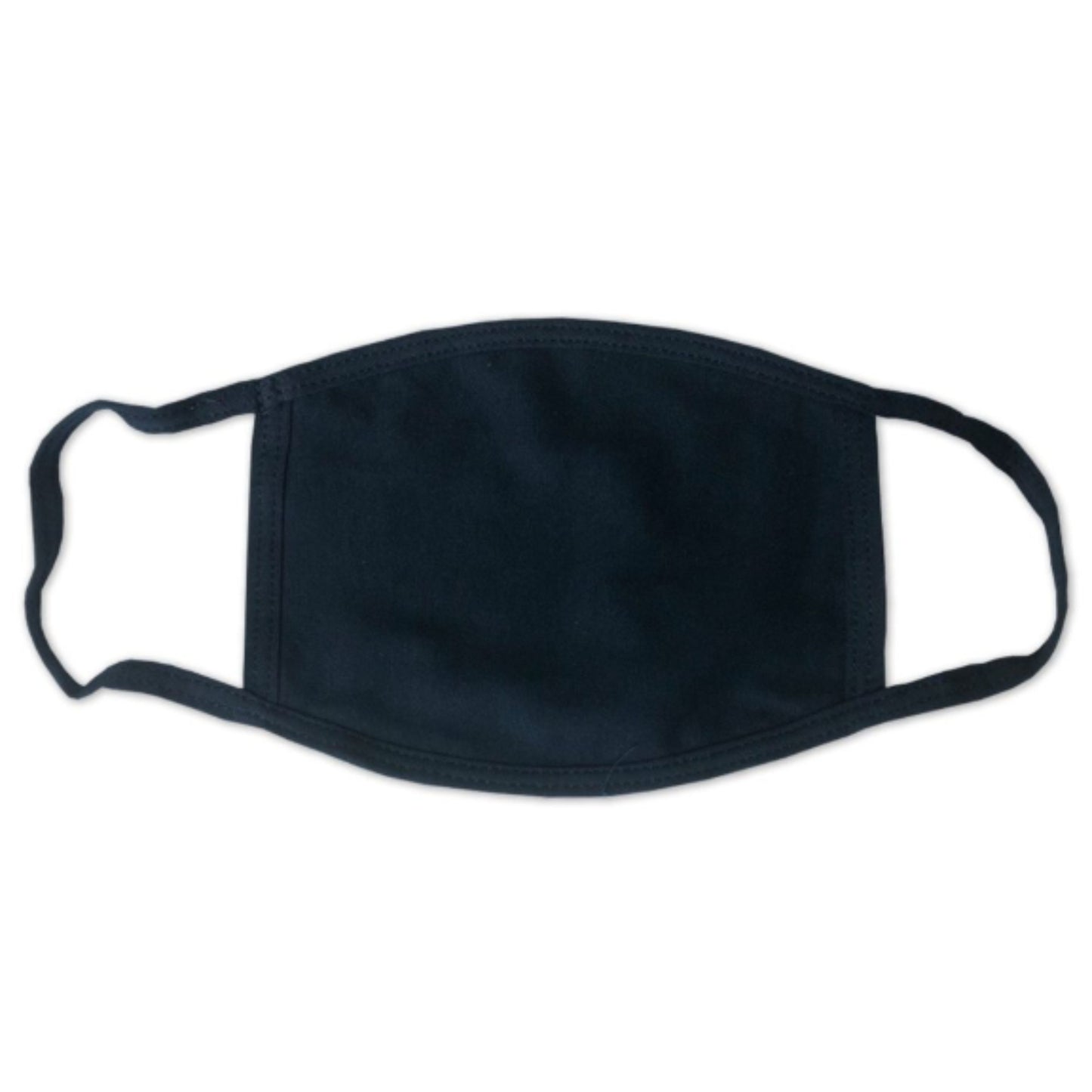 USA Made Face Mask-Heather Navy - CraftCutterSupply.com