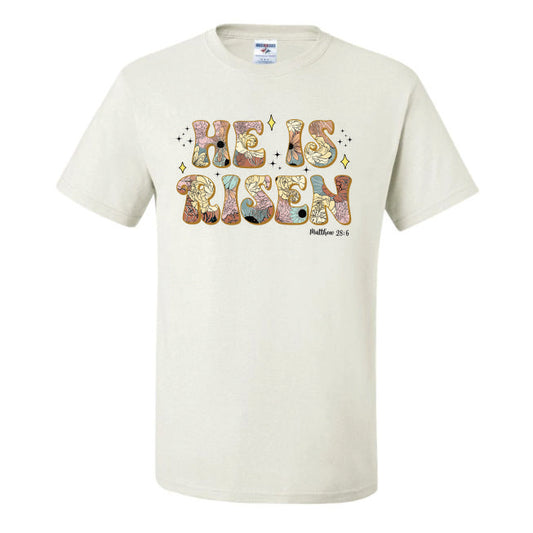 He Is Risen Fowers (CCS DTF Transfer Only)