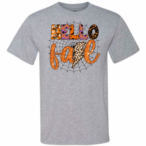 Hello Fall Halloween (CCS DTF Transfer Only)