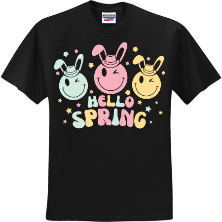 Hello Spring Easter Smileys (CCS DTF Transfer Only)