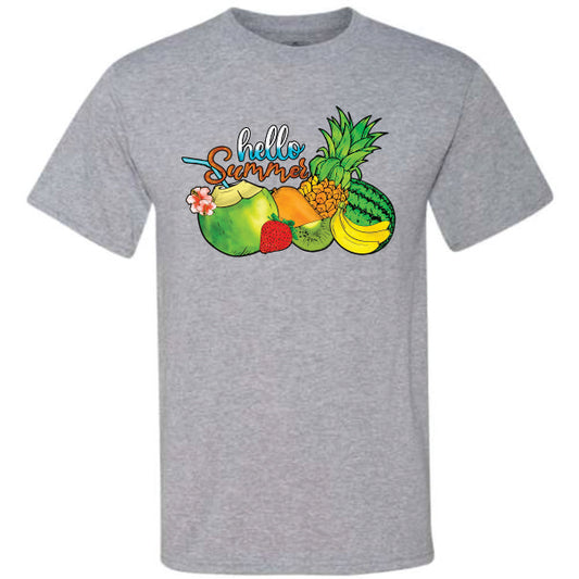 Hello Summer Fruits (CCS DTF Transfer Only)