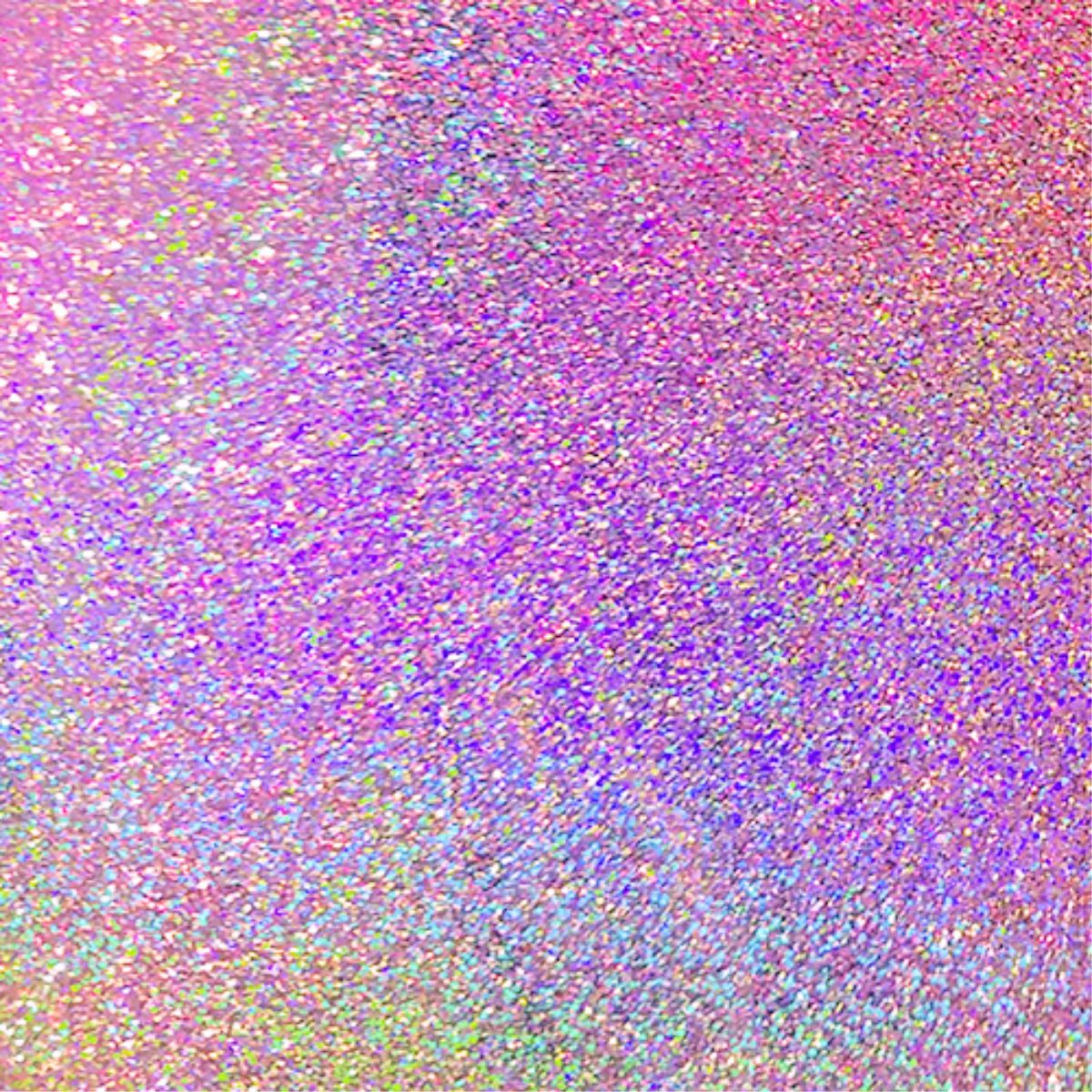 Premium Sticker - Sparkly Holographic Glitter Love Summer