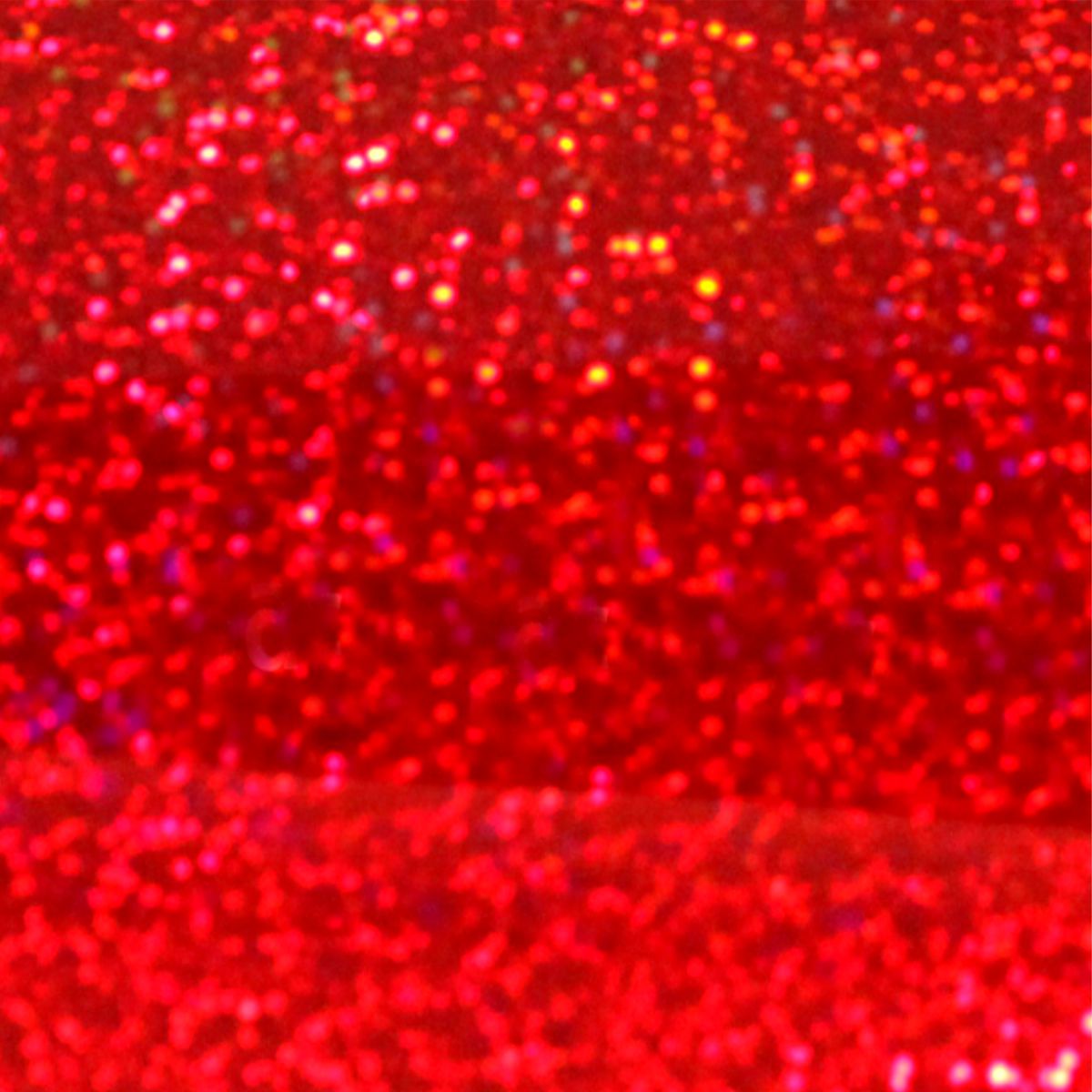 Cricut Premium Permanent Holographic Sparkle Vinyl, Red