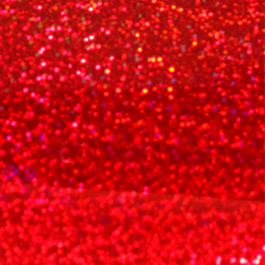 DecoSparkle® Holographic HTV Red - CraftCutterSupply.com