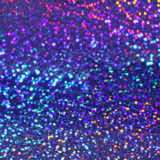 DecoSparkle® Holographic HTV Royal Blue - CraftCutterSupply.com