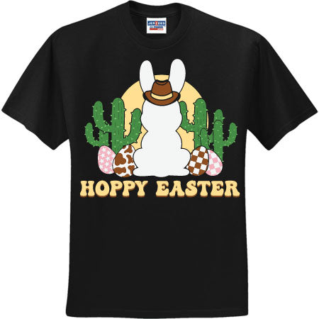 Hoppy Easter Western Bunny (CCS DTF Transfer Only)