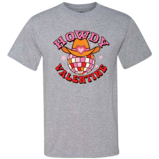 Howdy Valentine Disco Ball (CCS DTF Transfer Only)
