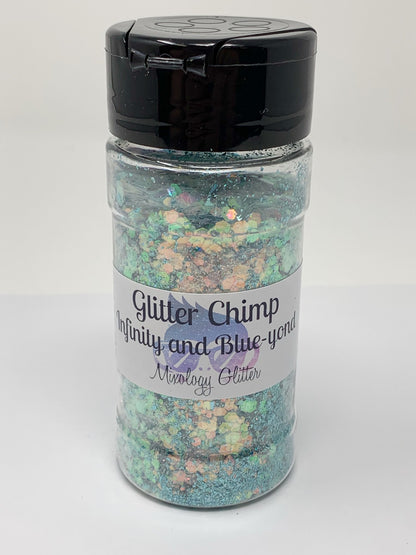 Glitter Chimp  Infinity And Blue-Yond Mixology Glitter CLEARANCE