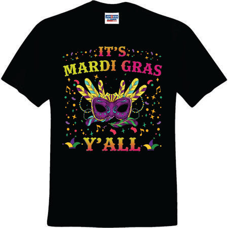 Mardi Gras Ready to Press Sublimation Transfer HTV Transfer or DTF