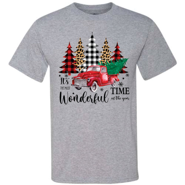 It's The Most Wonderful Time of the Year Red Truck (CCS DTF Transfer Only)