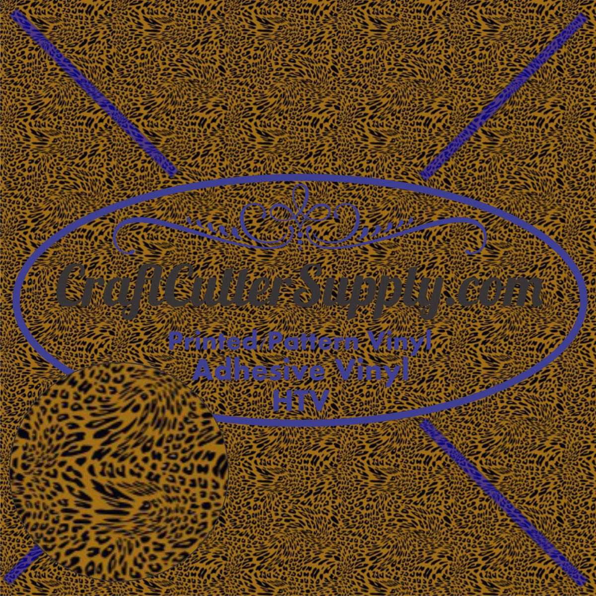 Leopard Skin Twist Small Scale 12x12 - CraftCutterSupply.com