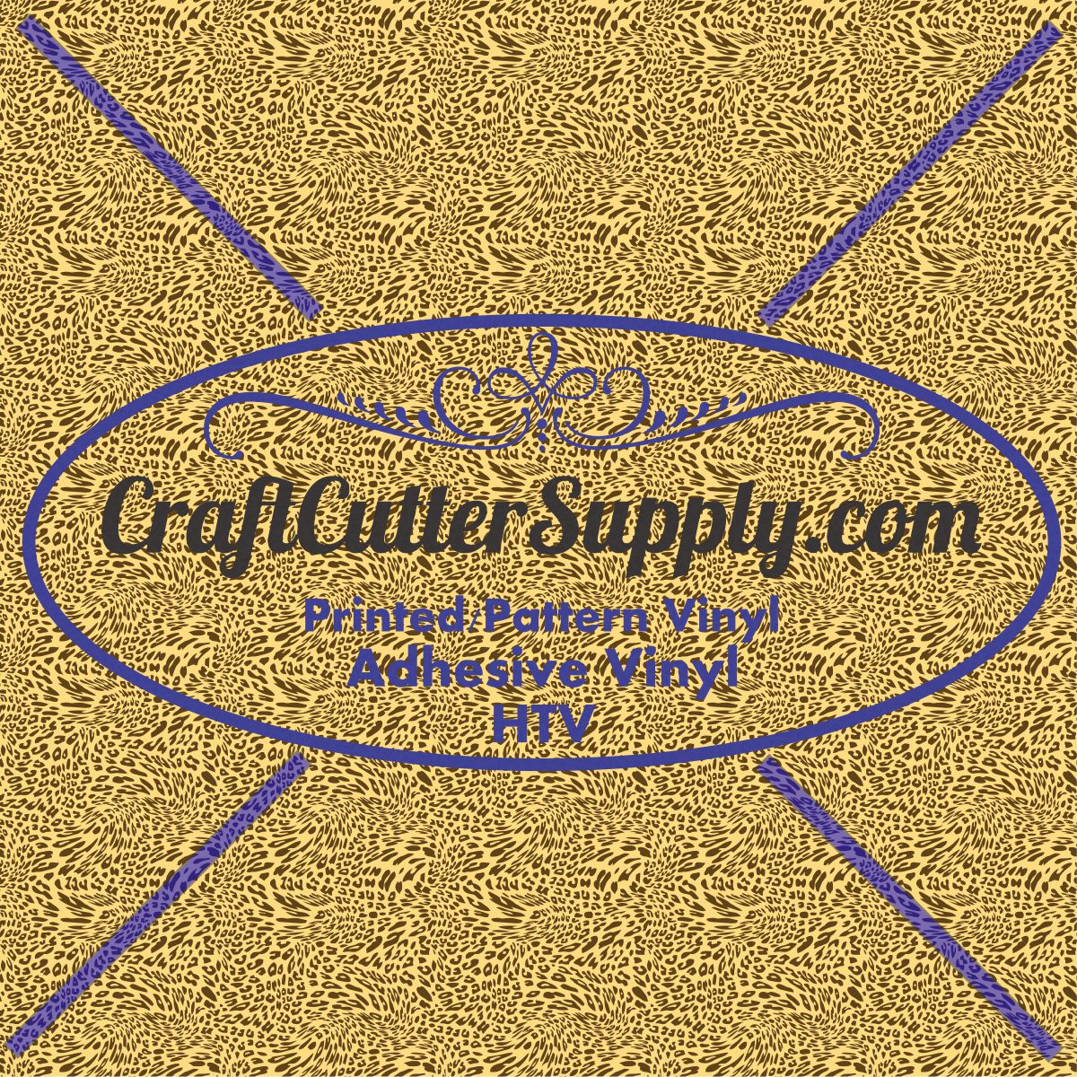 Leopard Skin Twist Small Scale 3 12x12 - CraftCutterSupply.com