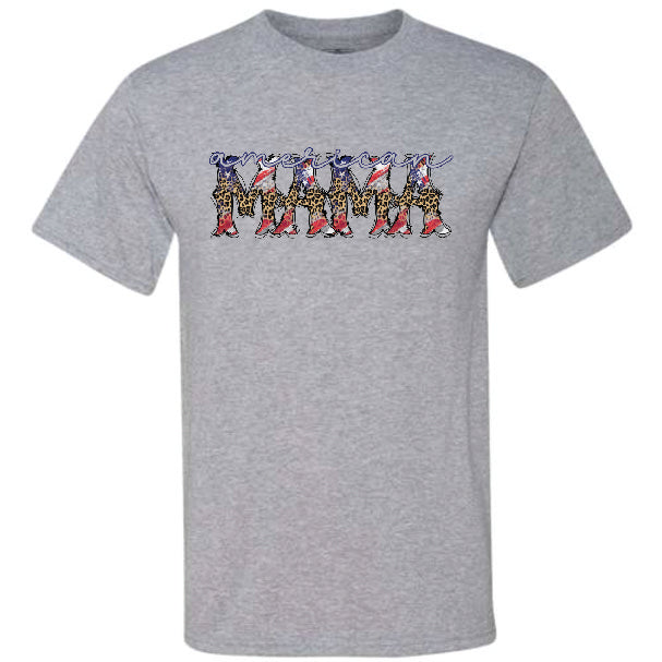 Leopard American Mama 4th Of July (CCS DTF Transfer Only)