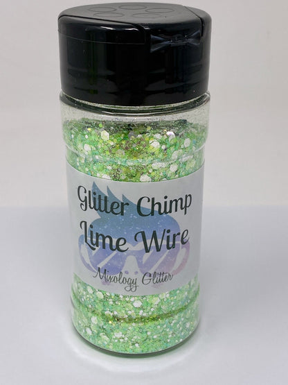Glitter Chimp  Lime Wire Mixology Glitter CLEARANCE