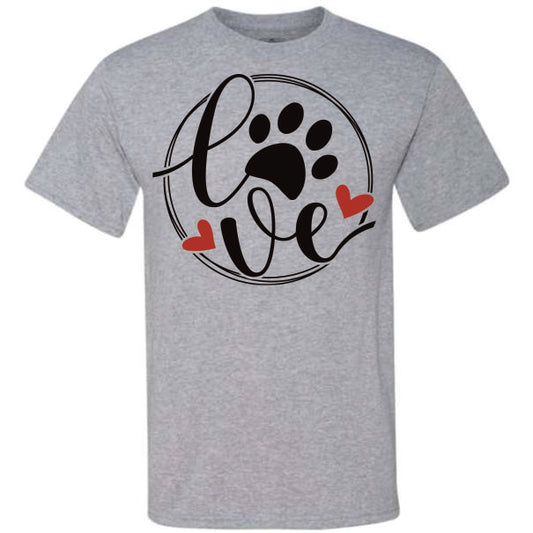 Love Dog Paw (CCS DTF Transfer Only)